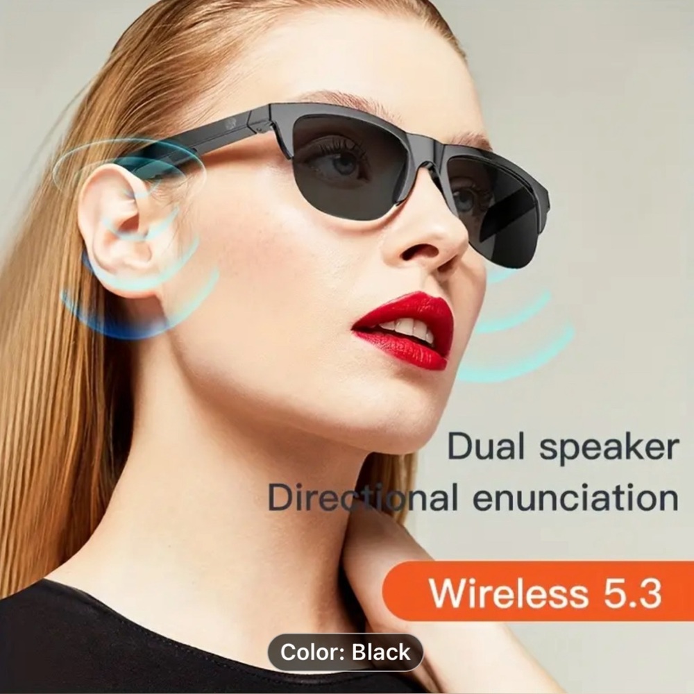 Smart Glasses Music HIFI Headset Wireless 5.3 Headphone Driving Glasses Outdoor